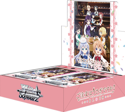 Is the Order a Rabbit? BLOOM. - Weiss Schwarz Card Game - Booster Box, Franchise: Is the Order a Rabbit? BLOOM, Brand: Weiss Schwarz, Release Date: 2021-07-16, Type: Trading Cards, Cards per Pack: 9 cards, Packs per Box: 16 packs, Store Name: Nippon Figures