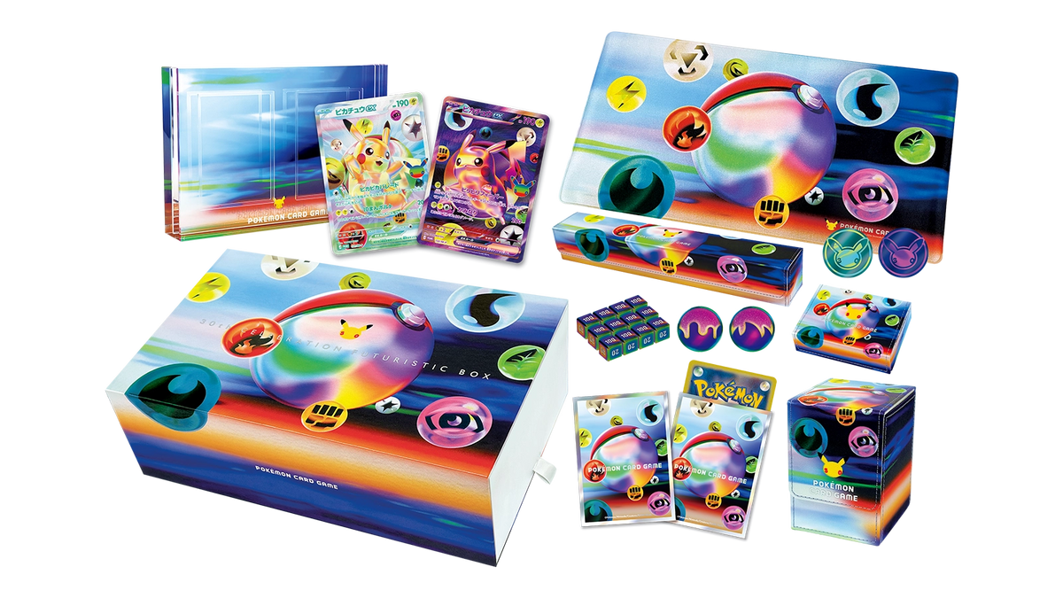 Japanese Pokemon Cards - 30th Celebration - Futuristic Box