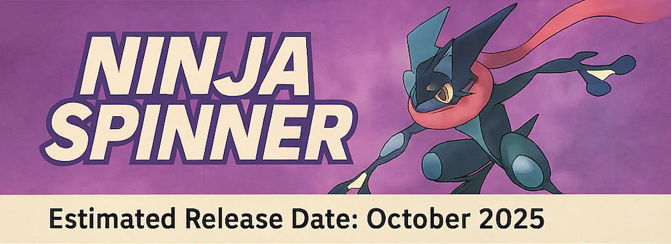 Japanese Pokemon Cards - Ninja Spinner - Booster Box