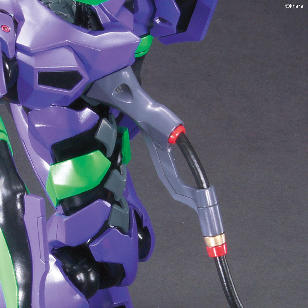 Evangelion - Unit-01 - LMHG New Theatrical Edition Model Kit, includes 2 progressive knives, 1 palette rifle, and 1 umbilical cable, sold by Nippon Figures