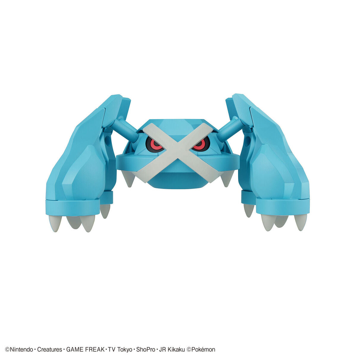 Pokémon - Metagross - Pokémon Model Kit Collection No.53 (Bandai), Axis movable leg parts for action poses, Flying pose option, Includes clear stand and sticker sheet, Franchise: Pokémon, Brand: Bandai, Release Date: 2023-02-18, Type: Model Kit, Store Name: Nippon Figures