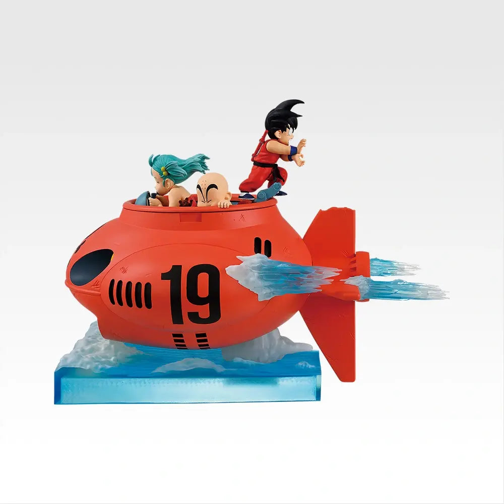 Dragon Ball - Son Goku & Bulma & Krillin - Ichiban Kuji - Red Ribbon Army Showdown - D Prize (Bandai Spirits)