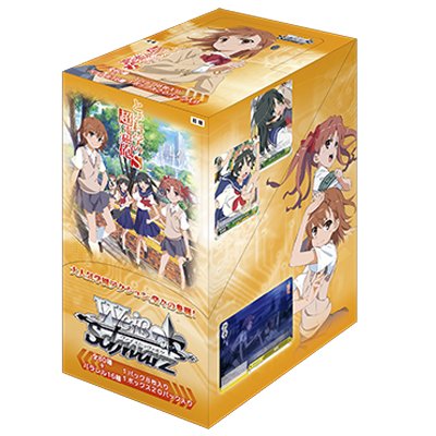 A Certain Scientific Railgun S - Weiss Schwarz Card Game - Booster Box, Franchise: A Certain Scientific Railgun S, Brand: Weiss Schwarz, Release Date: 2013-09-27, Type: Trading Cards, Cards per Pack: 8, Packs per Box: 20, Nippon Figures