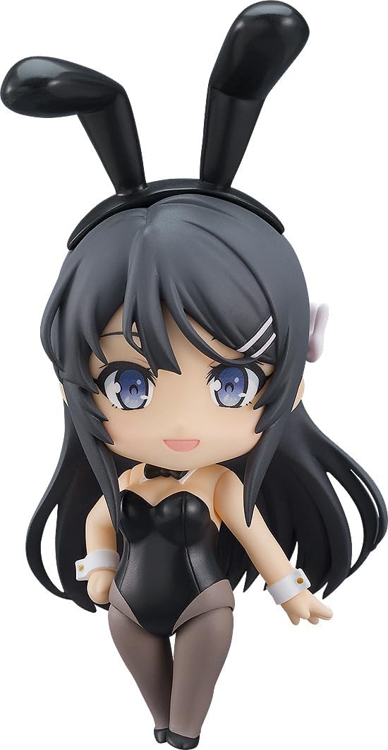 Rascal Does Not Dream Of Bunny Girl Senpai - Sakurajima Mai - Nendoroid #2417 - Bunny Girl Ver. (Good Smile Company), Franchise: Rascal Does Not Dream Of Bunny Girl Senpai, Brand: Good Smile Company, Release Date: 31. Aug 2024, Type: Nendoroid, Dimensions: H=100mm (3.9in), Store Name: Nippon Figures