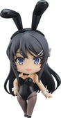 Rascal Does Not Dream Of Bunny Girl Senpai - Sakurajima Mai - Nendoroid #2417 - Bunny Girl Ver. (Good Smile Company), Franchise: Rascal Does Not Dream Of Bunny Girl Senpai, Brand: Good Smile Company, Release Date: 31. Aug 2024, Type: Nendoroid, Dimensions: H=100mm (3.9in), Store Name: Nippon Figures