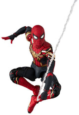 Spider-Man: No Way Home - Peter Parker - Spider-Man - Mafex (No.245) - Integrated Suit (Medicom Toy), from the Spider-Man: No Way Home franchise, by Medicom Toy, releasing on 30. Apr 2025, action figure with dimensions H=150mm (5.85in), Nippon Figures