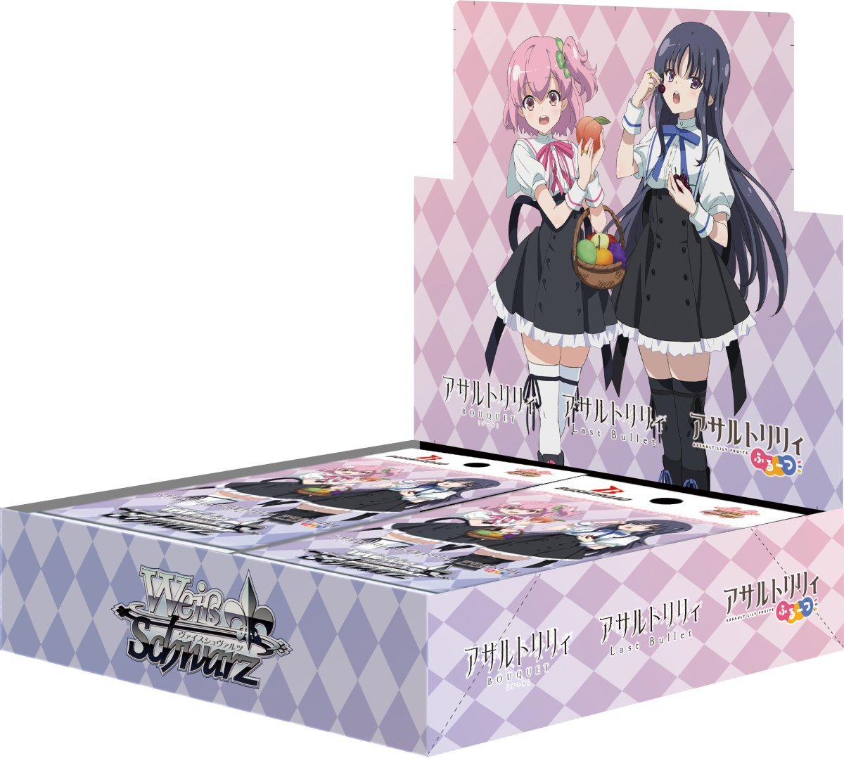 Assault Lily Vol.2 - Weiss Schwarz Card Game - Booster Box, Franchise: Assault Lily Vol.2, Brand: Weiss Schwarz, Release Date: 2022-01-14, Type: Trading Cards, Cards per Pack: 1 pack, 9 cards per pack, Retail Price: 440 yen (tax included), Packs per Box: 16 packs per box, Retail Price: 7,040 yen (tax included), Nippon Figures