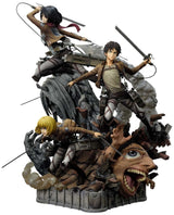 Attack on Titan - Armin Arlert - Eren Yeager - Mikasa Ackerman - Ultimate Premium Masterline UPMAOT-01DX - 1/4 - DX Version (Prime 1 Studio) - Figures - Nippon Figures