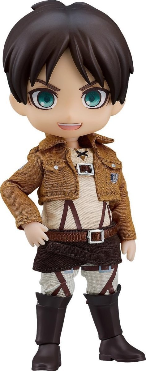 Attack on Titan - Eren Yeager - Nendoroid Doll (Good Smile Company), Franchise: Attack on Titan, Brand: Good Smile Company, Release Date: 31. Mar 2024, Type: Nendoroid, Dimensions: H=140mm (5.46in), Nippon Figures