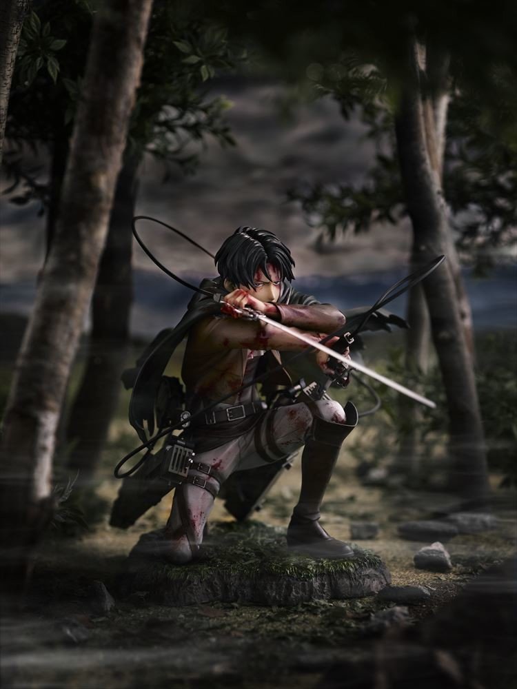 "Attack on Titan - Levi Ackerman - ARTFX J - 1/7 - Fortitude ver. - 2022 Re-release (Kotobukiya), Franchise: Attack on Titan, Release Date: 14. Nov 2022, Scale: 1/7, Store Name: Nippon Figures"