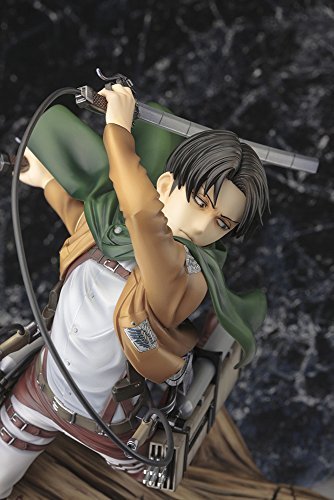 Attack on Titan - Levi Ackerman - ARTFX J - 1/8 (Kotobukiya), Franchise: Attack on Titan, Release Date: 17. Dec 2018, Dimensions: H=280 mm (10.92 in), Scale: 1/8, Material: ABS, PVC, Store Name: Nippon Figures