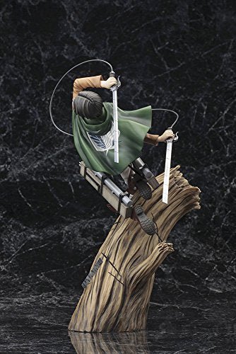 Attack on Titan - Levi Ackerman - ARTFX J - 1/8 (Kotobukiya), Franchise: Attack on Titan, Release Date: 17. Dec 2018, Dimensions: H=280 mm (10.92 in), Scale: 1/8, Material: ABS, PVC, Store Name: Nippon Figures