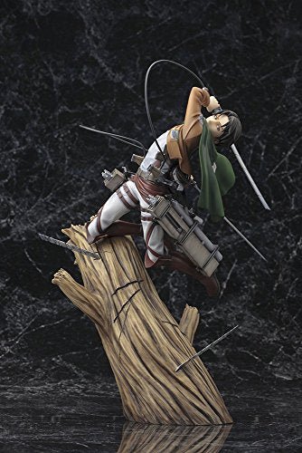 Attack on Titan - Levi Ackerman - ARTFX J - 1/8 (Kotobukiya), Franchise: Attack on Titan, Release Date: 17. Dec 2018, Dimensions: H=280 mm (10.92 in), Scale: 1/8, Material: ABS, PVC, Store Name: Nippon Figures