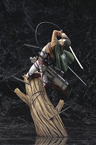 Attack on Titan - Levi Ackerman - ARTFX J - 1/8 (Kotobukiya), Franchise: Attack on Titan, Release Date: 17. Dec 2018, Dimensions: H=280 mm (10.92 in), Scale: 1/8, Material: ABS, PVC, Store Name: Nippon Figures