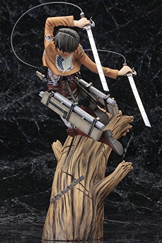 Attack on Titan - Levi Ackerman - ARTFX J - 1/8 - Re-release (Kotobukiya), Franchise: Attack on Titan, Release Date: 28. Oct 2021, Dimensions: 280 mm, Scale: 1/8H=280mm (10.92in, 1:1=2.24m), Material: ABSPVC, Store Name: Nippon Figures