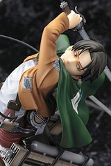 Attack on Titan - Levi Ackerman - ARTFX J - 1/8 - Re-release (Kotobukiya), Franchise: Attack on Titan, Release Date: 28. Oct 2021, Dimensions: 280 mm, Scale: 1/8H=280mm (10.92in, 1:1=2.24m), Material: ABSPVC, Store Name: Nippon Figures