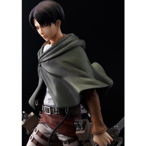 Attack on Titan - Levi Ackerman - BRAVE-ACT - 1/8 (Sentinel), Franchise: Attack on Titan, Brand: Sentinel, Release Date: 04. Jul 2014, Type: General, Dimensions: H=200 mm (7.8 in), Scale: 1/8, Material: ABS, ATBC-PVC, Nippon Figures