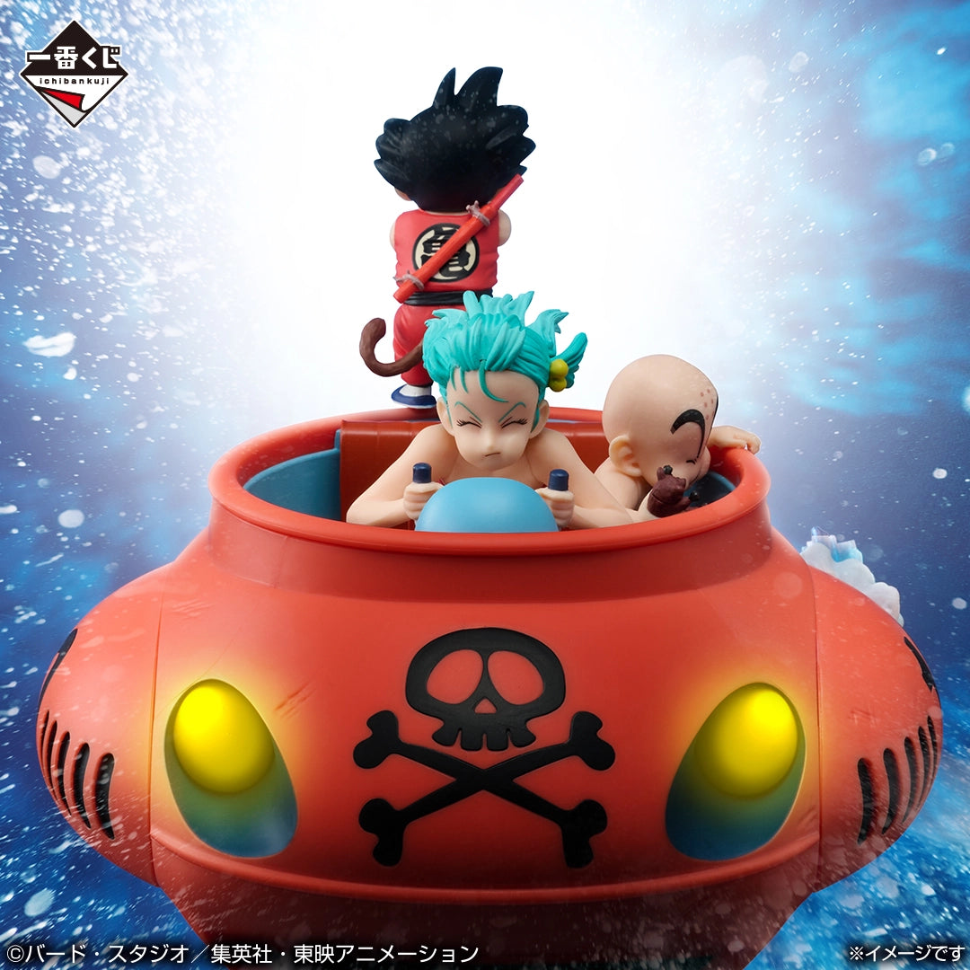 Dragon Ball - Son Goku & Bulma & Krillin - Ichiban Kuji - Red Ribbon Army Showdown - D Prize (Bandai Spirits)