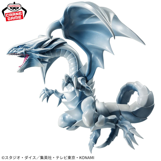 Yu-Gi-Oh! -Duel Monsters - Blue-Eyes White Dragon - Banpresto (Bandai Spirits), Highly anticipated figure of Blue-Eyes White Dragon with striking vivid blue coloration and majestic appearance, Nippon Figures