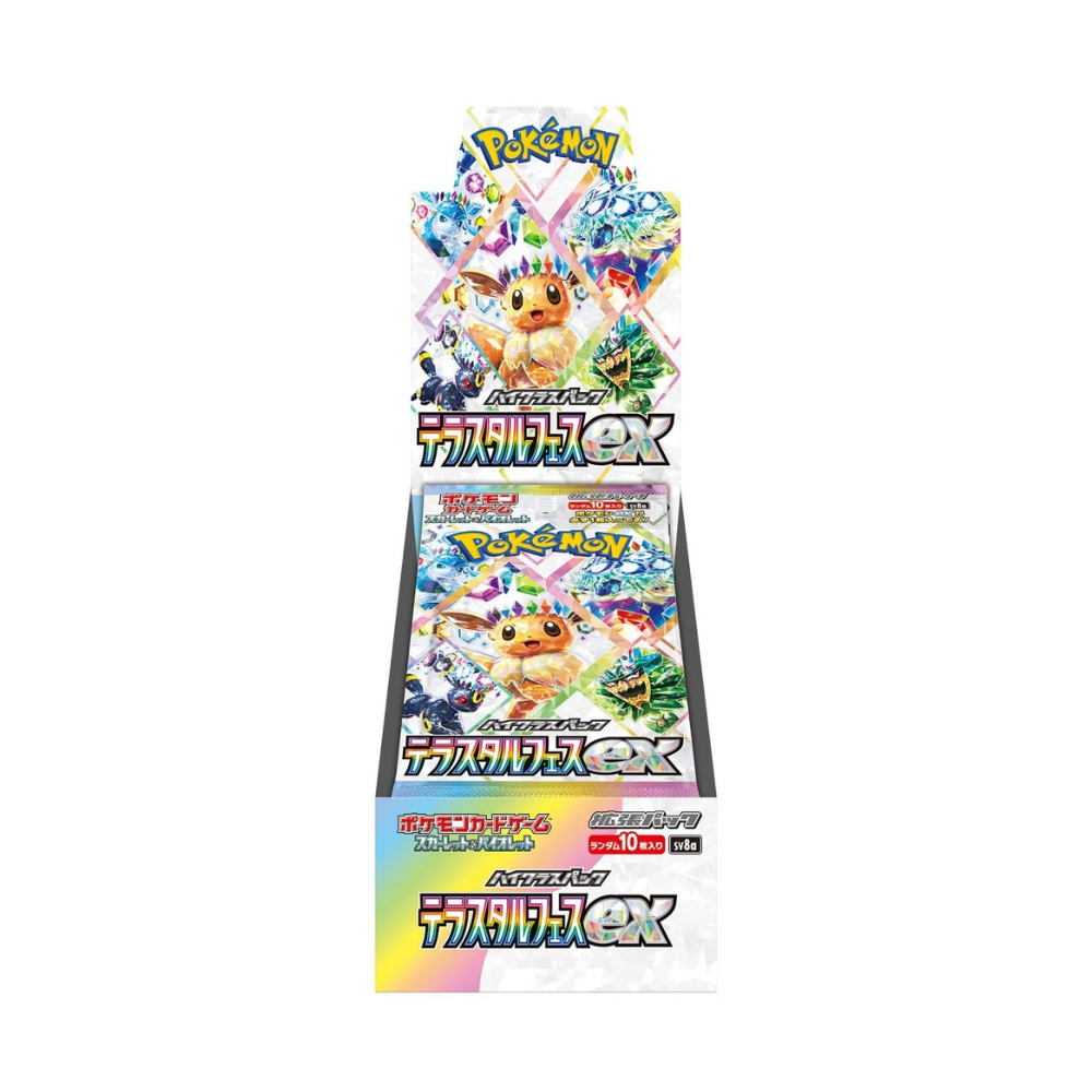 Japanese Pokemon Cards - Scarlet & Violet - Terastal Fest EX - Booster Box