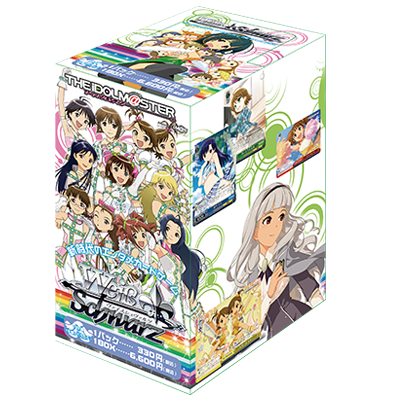 The Idolmaster - Weiss Schwarz Card Game - Booster Box, Franchise: The Idolmaster, Brand: Weiss Schwarz, Release Date: 2009-08-22, Type: Trading Cards, Cards per Pack: 8 cards, Packs per Box: 20 packs, Nippon Figures