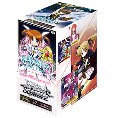 Magical Girl Lyrical Nanoha The MOVIE 2nd A’s - Weiss Schwarz Card Game - Booster Box, Franchise: Magical Girl Lyrical Nanoha The MOVIE 2nd A’s, Brand: Weiss Schwarz, Release Date: 2013-04-27, Type: Trading Cards, Cards per Pack: 8, Packs per Box: 20, Nippon Figures