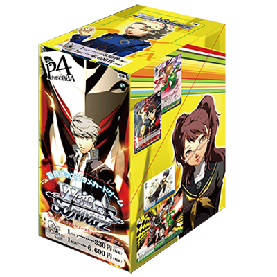 Persona 4 - Weiss Schwarz Card Game - Booster Box, Franchise: Persona 4, Brand: Weiss Schwarz, Release Date: 2009-12-05, Type: Trading Cards, Cards per Pack: 8, Packs per Box: 20, Nippon Figures