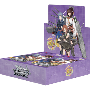 Fleet Collection -KanColle- 5th Phase. - Weiss Schwarz Card Game - Booster Box, Franchise: Fleet Collection -KanColle- 5th Phase, Brand: Weiss Schwarz, Release Date: 2019-07-26, Type: Trading Cards, Cards per Pack: 1 pack with 9 cards, costing 400 yen + tax, Packs per Box: 16 packs in 1 box, costing 6,400 yen + tax, Nippon Figures