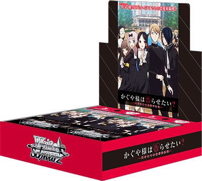 Kaguya-sama: Love is War - Genius Battle of Love and Intelligence - Weiss Schwarz Card Game - Booster Box, Franchise: Kaguya-sama: Love is War - Genius Battle of Love and Intelligence, Brand: Weiss Schwarz, Release Date: 2022-07-15, Type: Trading Cards, Cards per Pack: 1 pack of 9 cards, Packs per Box: 16 packs, Nippon Figures