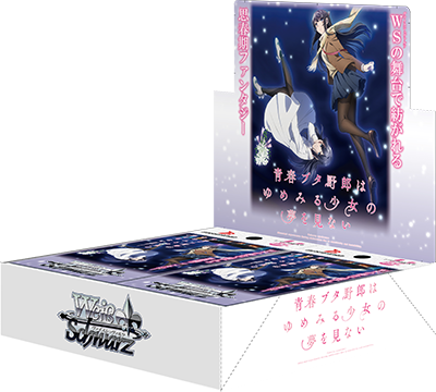 Rascal Does Not Dream of a Dreaming Girl - Weiss Schwarz Card Game - Booster Box, Franchise: Rascal Does Not Dream of a Dreaming Girl, Brand: Weiss Schwarz, Release Date: 2020-03-27, Type: Trading Cards, Cards per Pack: 9 cards, Packs per Box: 16 packs, Store Name: Nippon Figures