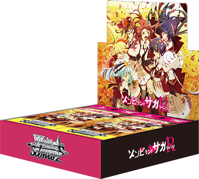Zombie Land Saga Revenge - Weiss Schwarz Card Game - Booster Box, Franchise: Zombie Land Saga Revenge, Brand: Weiss Schwarz, Release Date: 2021-11-12, Trading Cards, 1 pack of 9 cards each, priced at 440 yen (tax included), 16 packs per Box, priced at 7,040 yen (tax included), Nippon Figures
