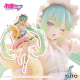 Piapro Characters - Hatsune Miku Wonderland Figure - Sleeping Beauty (Taito), Franchise: Piapro Characters, Brand: Taito, Release Date: 05. Sep 2022, Type: Prize, Dimensions: H=180mm (7.02in), Store Name: Nippon Figures.