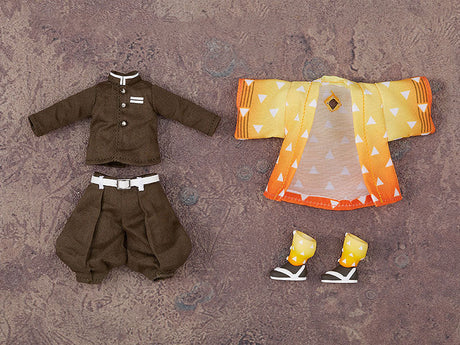 Nendoroid Doll Outfit Set Demon Slayer Zenitsu Agatsuma, Franchise: Demon Slayer, Brand: Good Smile Company, Release Date: 30. Jun 2022, Type: Nendoroid, Material: CLOTH, MAGNET, Store Name: Nippon Figures
