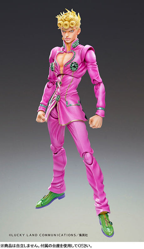 JoJo's Bizarre Adventure - Golden Wind - Giorno Giovanna - Super Action Statue #39 - 2024 Re-release (Medicos Entertainment), Franchise: JoJo's Bizarre Adventure - Golden Wind, Brand: Medicos Entertainment, Release Date: 30. Jun 2024, Type: Action, Store Name: Nippon Figures