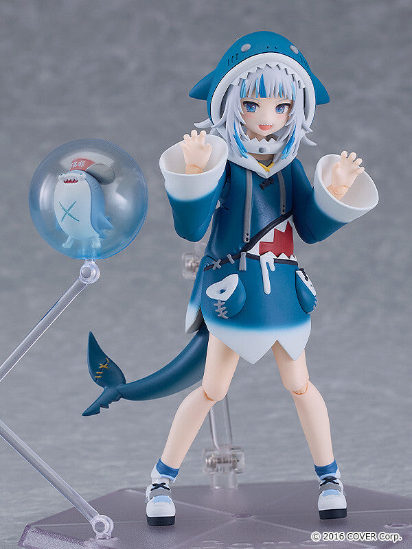 Hololive - Bloop - Gawr Gura - Figma #618, Franchise: Hololive, Brand: Max Factory, Release Date: 31. Aug 2024, Type: Figma, Dimensions: H=135mm (5.27in), Nippon Figures