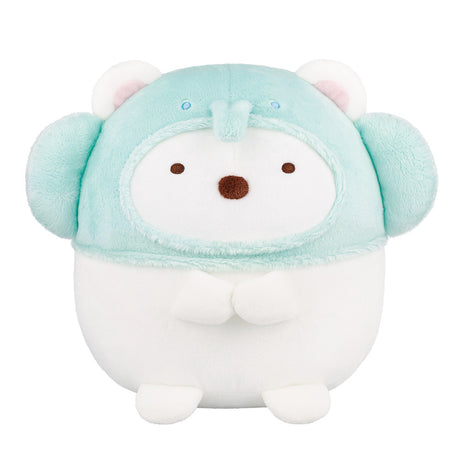 Sumikko Gurashi - White Bear (Elephant Costume) - Ichiban Kuji - Night Animal Park - Last One Prize (Bandai Spirits), Plushies, H=25 cm, Nippon Figures