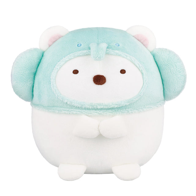 Sumikko Gurashi - White Bear (Elephant Costume) - Ichiban Kuji - Night Animal Park - Last One Prize (Bandai Spirits), Plushies, H=25 cm, Nippon Figures