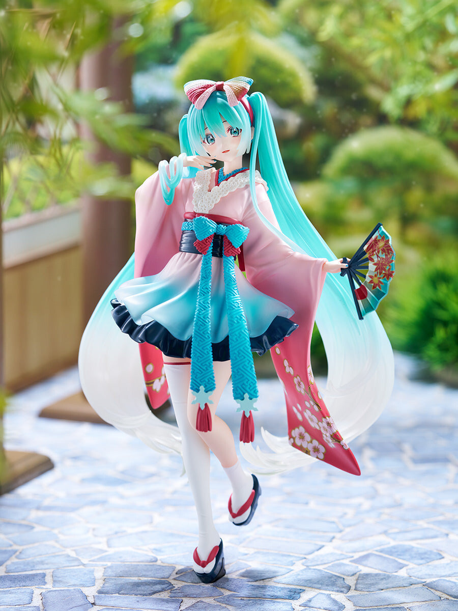 Vocaloid - Hatsune Miku - Tenitol - Tenitol Neo Tokyo Series - Kimono (FuRyu), Release Date: 30. Sep 2024, Dimensions: H=225mm (8.78in), Nippon Figures