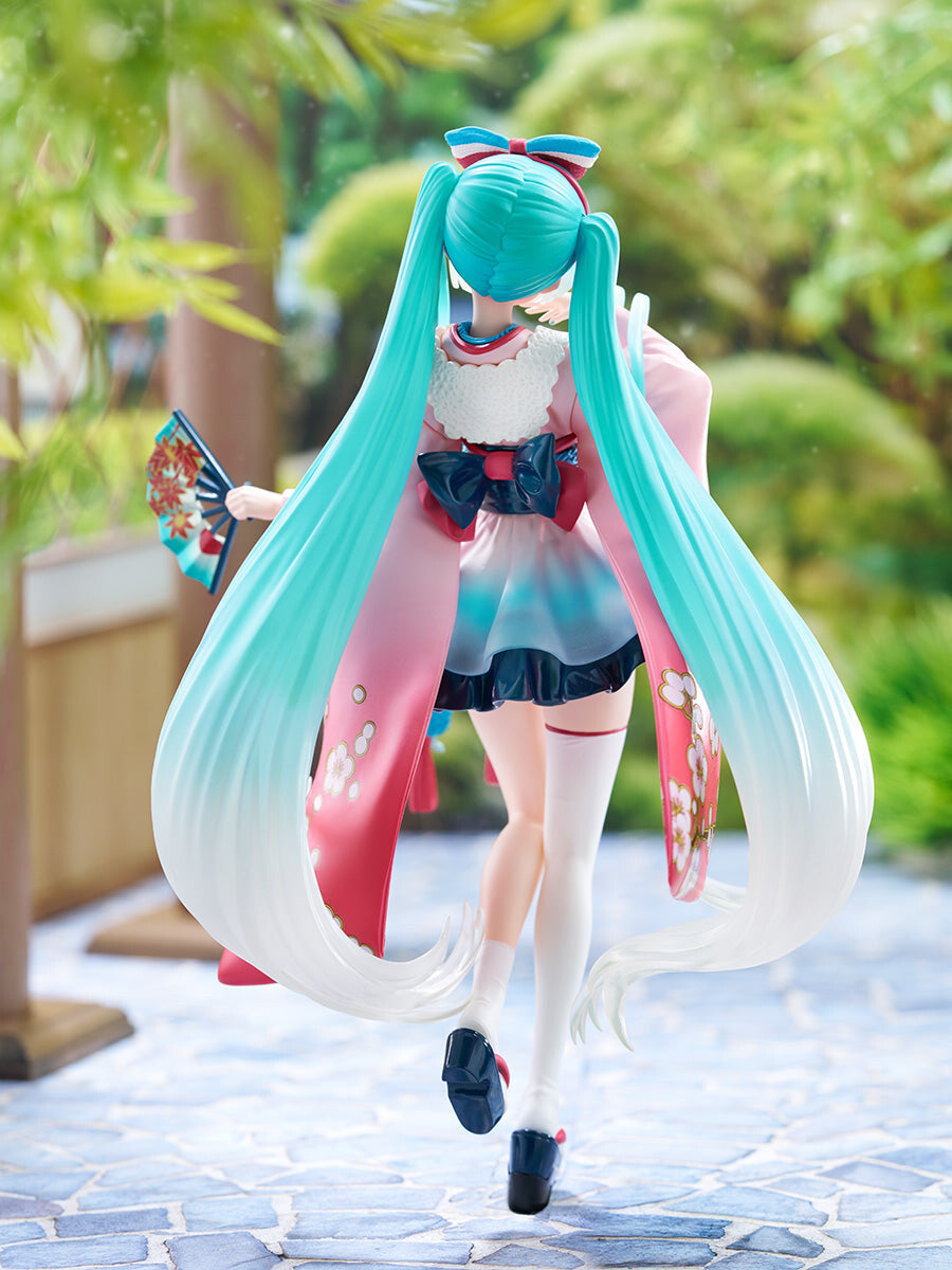 Vocaloid - Hatsune Miku - Tenitol - Tenitol Neo Tokyo Series - Kimono (FuRyu), Release Date: 30. Sep 2024, Dimensions: H=225mm (8.78in), Nippon Figures