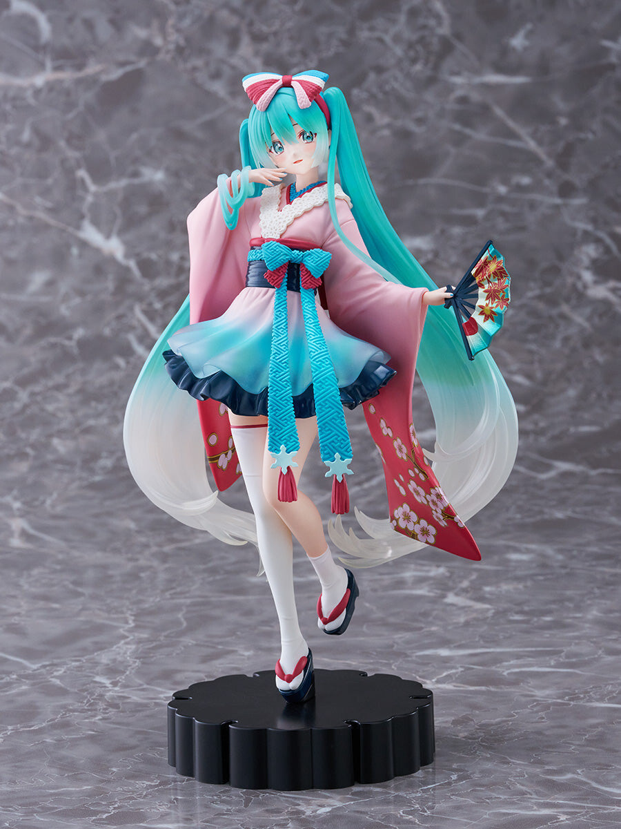 Vocaloid - Hatsune Miku - Tenitol - Tenitol Neo Tokyo Series - Kimono (FuRyu), Release Date: 30. Sep 2024, Dimensions: H=225mm (8.78in), Nippon Figures