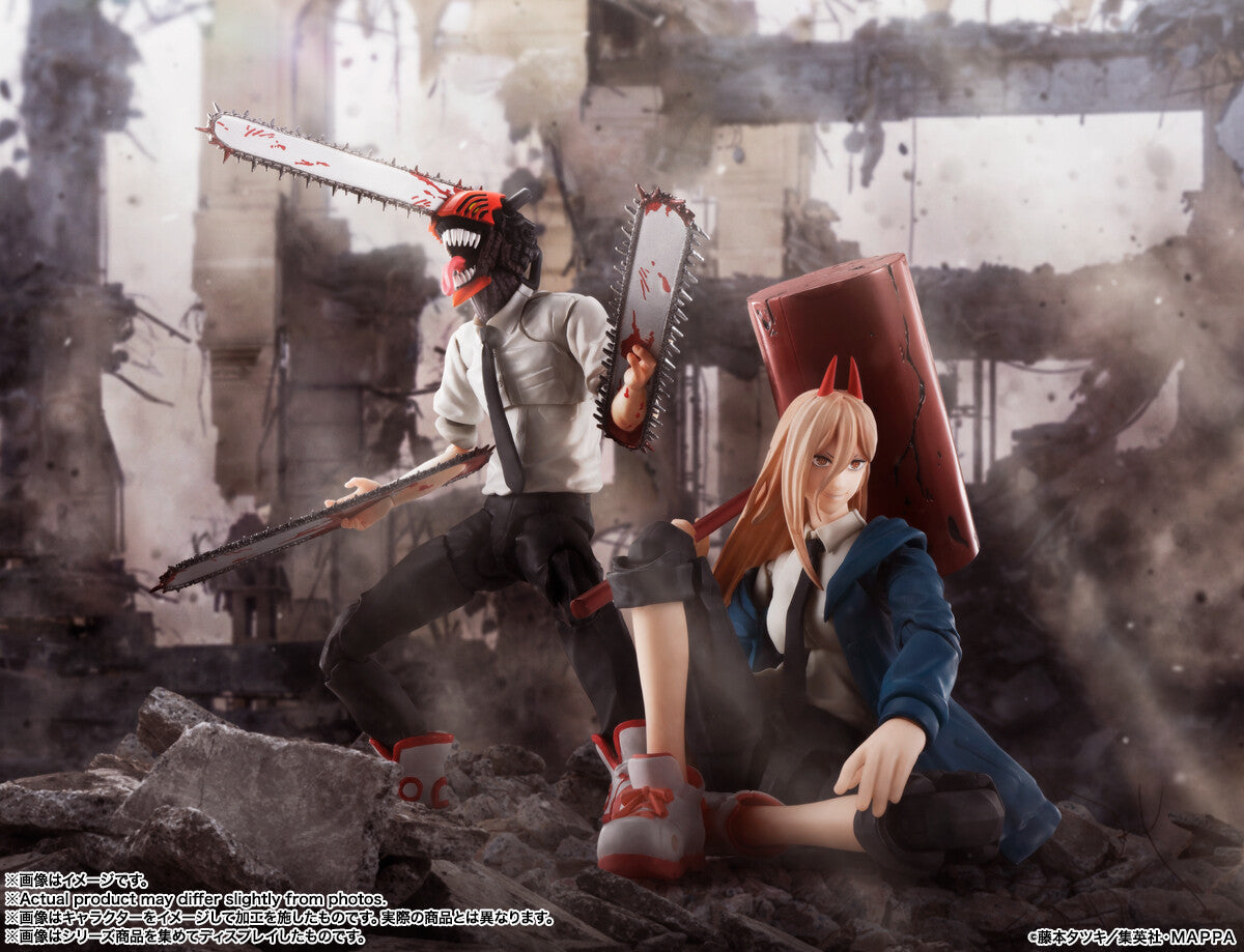 Chainsaw Man - S.H.Figuarts (Bandai Spirits), Franchise: Chainsaw Man, Brand: Bandai Spirits, Release Date: 24. Apr 2023, Type: Action, Dimensions: H=150mm (5.85in), Nippon Figures
