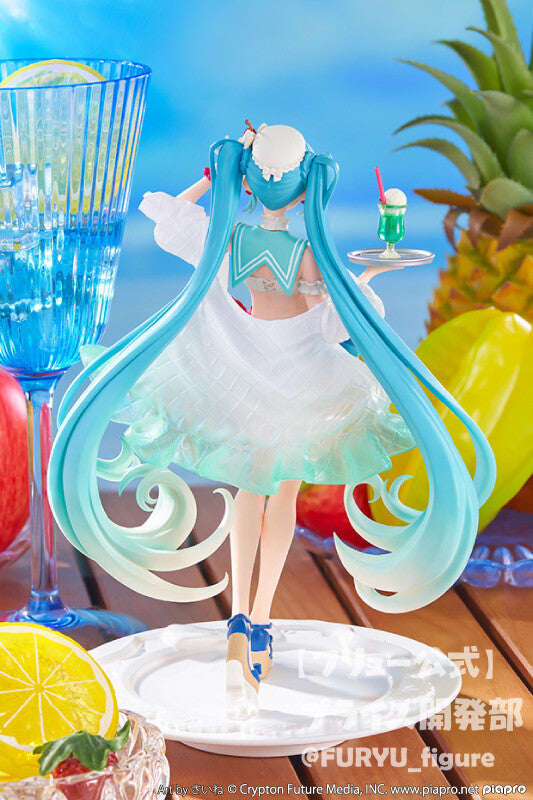 Piapro Characters - Vocaloid - Hatsune Miku - Exc∞d Creative - Sweet Sweets - Melon Soda Float (FuRyu), Franchise: Piapro Characters, Vocaloid, Brand: FuRyu, Release Date: 27. Sep 2023, Type: Prize, Dimensions: H=180mm (7.02in), Store Name: Nippon Figures