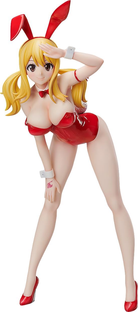 Fairy Tail - Lucy Heartfilia - B-style - 1/4 - Bare Leg Bunny Ver. (FREEing), Franchise: Fairy Tail, Brand: FREEing, Release Date: 31. Aug 2024, Dimensions: H=410mm (15.99in, 1:1=1.64m), Scale: 1/4, Store Name: Nippon Figures