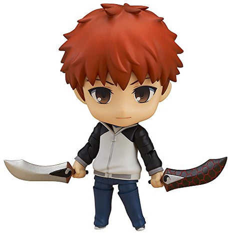 "Fate/Stay Night Unlimited Blade Works - Emiya Shirou - Nendoroid #555 (Good Smile Company), Franchise: Fate/Stay Night Unlimited Blade Works, Release Date: 26. May 2020, Dimensions: H=100 mm (3.9 in), Store Name: Nippon Figures"