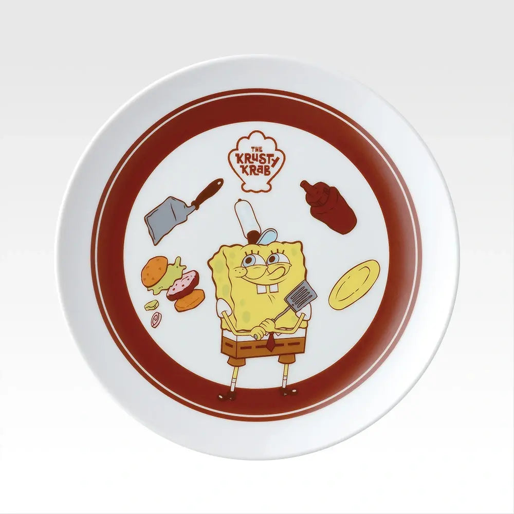 SpongeBob SquarePants - Krusty Krab Burger Plate - Ichiban Kuji - Welcome to Bikini Bottom! - B Prize (Bandai Spirits)