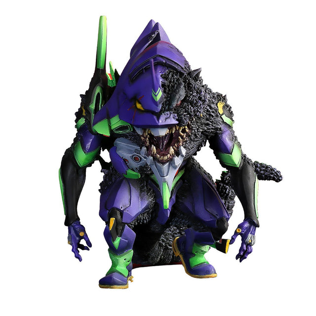 Gojira vs. Evangelion - EVA-01 - DefoReal Series - "G" Awakening form (Plex, X-Plus), Franchise: Gojira vs. Evangelion, Brand: Plex, X-Plus, Release Date: 30. Nov 2023, Dimensions: H=170mm (6.63in), Store Name: Nippon Figures