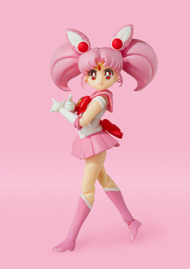 Sailor Chibi Moon S.H.Figuarts Animation Color Edition 2023 Re-release, Franchise: Bishoujo Senshi Sailor Moon, Brand: Bandai Spirits, Release Date: 30. Nov 2023, Type: Action, Dimensions: H=100mm (3.9in), Store Name: Nippon Figures
