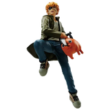 Chainsaw Man - Denji & Pochita - Vibration Stars (Bandai Spirits), Franchise: Chainsaw Man, Brand: Bandai Spirits, Release Date: 28 May 2024, Type: Prize, Dimensions: Height 14 cm, Nippon Figures