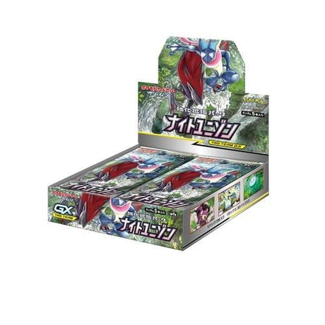 Pokemon Trading Card Game - Sun & Moon Night Unison - Booster Box, Franchise: Pokemon, Brand: The Pokémon Card Laboratory, Release Date: January 11, 2019, Type: Trading Cards, Packs per Box: 30, Cards per Pack: 5, Nippon Figures