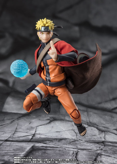 Naruto Shippuden - Uzumaki Naruto - Sage Mode, Savior of Konoha - S.H.Figuarts by Bandai Spirits, Release Date: 30. Nov 2024, Dimensions: H=145mm (5.66in) - Nippon Figures